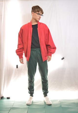 VINTAGE SILK FESTIVAL BOMBER JACKET / UNISEX