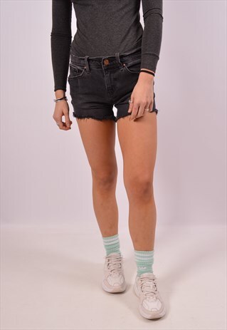 VINTAGE LEVI'S DENIM SHORTS BLACK