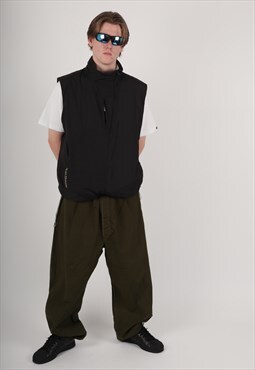 00s Y2K Salomon Advanced skin gilet vest in black 