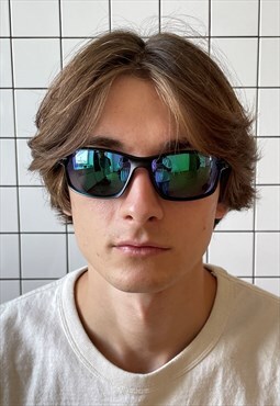 Vintage OAKLEY Sunglasses Carbon Shift Jade Iridium 