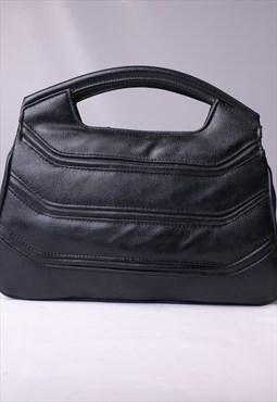 Vintage Unbranded Leather Handbag in Black