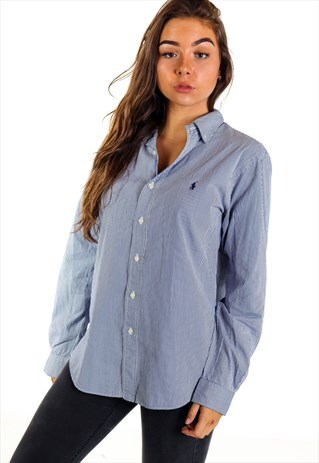 VINTAGE RALPH LAUREN STRIPED SHIRT S971
