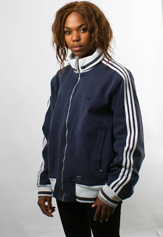 ADIDAS VINTAGE 1990S ZIP UP BOMBER JACKET