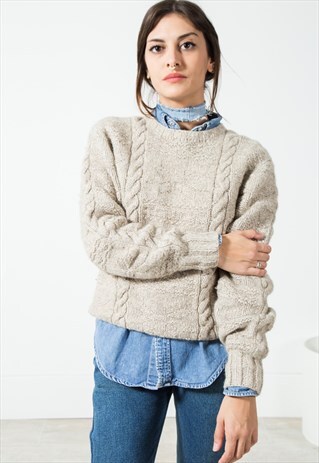 VINTAGE POLO RALPH LAUREN KNIT JUMPER / S298