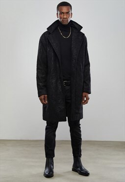 Black Authentic Coat - Winter Coat , Outwear, Minimalist