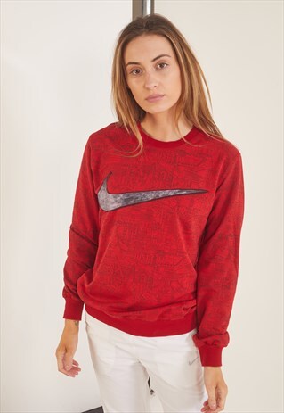 VINTAGE NIKE SWEATSHIRT RED