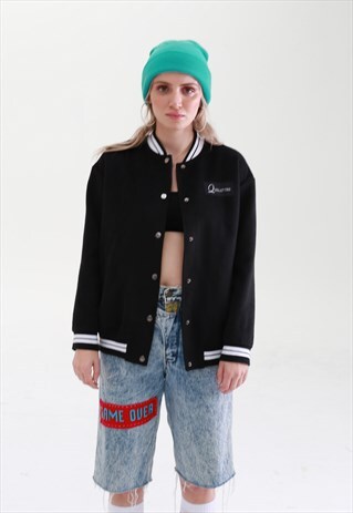 SPACEMAN EMBROIDERED BOMBER JACKET