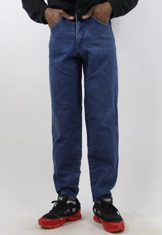 VINTAGE BIAGIOTTI DARK DENIM JEANS