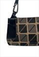 NINE WEST VINTAGE BROWN PATTERNED SHOULDER BAG