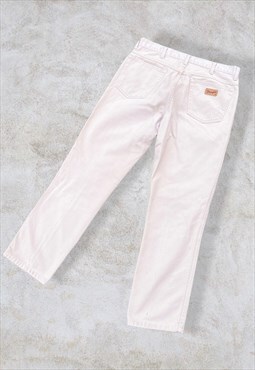 Vintage Wrangler Jeans Beige Denim W34 L30