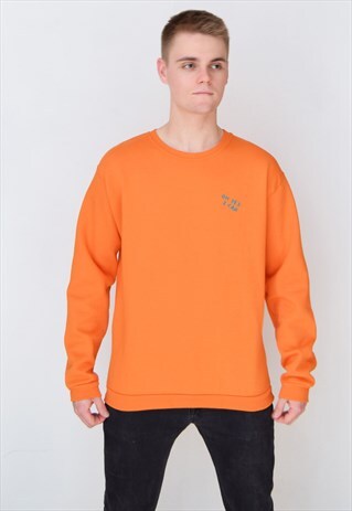 ORANGE OH YES I CAN (BLUE) SWEATSHIRT