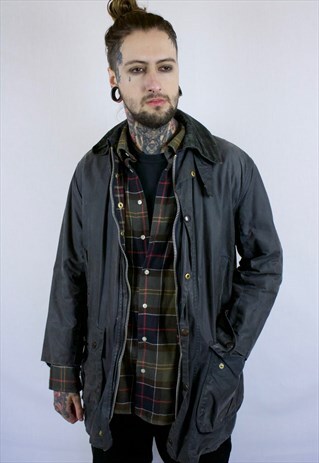 VINTAGE BARBOUR WAXED JACKET