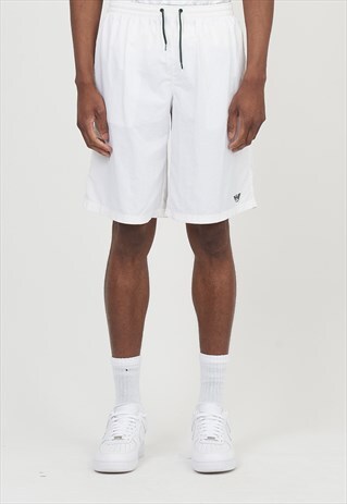 armani white shorts