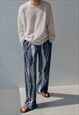 MEN'S PLEATED LOOSE CASUAL TROUSERS