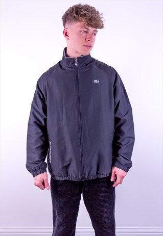 VINTAGE LACOSTE JACKET IN BLACK