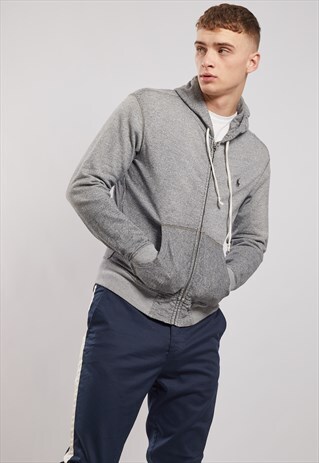 VINTAGE RALPH LAUREN ZIP-UP HOODIE