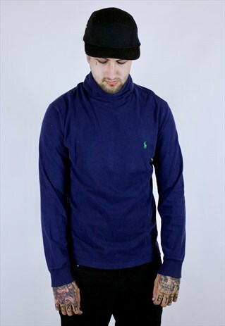 90'S RALPH LAUREN ROLL NECK SWEATSHIRT