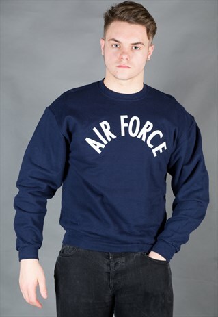 VINTAGE 90S AIR FORCE SWEATER