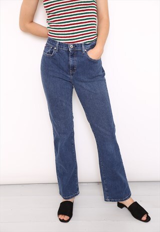VINTAGE TOMMY HILFIGER HIPSTER BOOT CUT JEANS