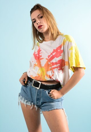 VINTAGE TIE DYE FESTIVAL TEE SHIRT