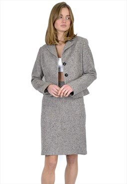 Max Mara Wool Suit Blazer Skirt