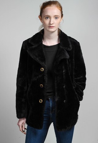 VINTAGE FAUX FUR JACKET