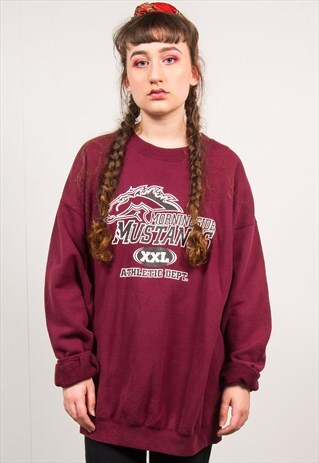 VINTAGE MORNINGSIDE MUSTANGS SWEATSHIRT