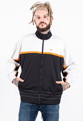 VINTAGE 80S REEBOK WINDBREAKER JACKET / S8198