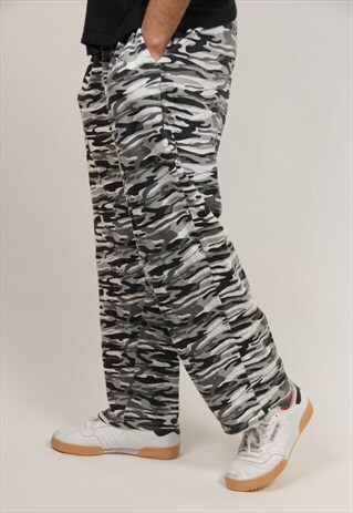 VINTAGE CAMO TRACKSUIT BOTTOMS