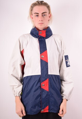 HELLY HANSEN MENS VINTAGE JACKET LARGE MULTI 90S