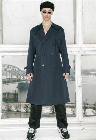 VINTAGE DOUBLE-BREASTED TRENCH COAT