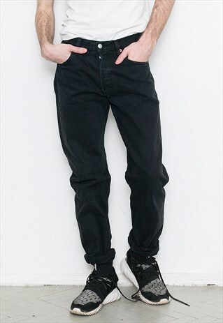 LEVI'S 501 BLACK JEANS