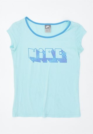 VINTAGE 90'S NIKE T-SHIRT TOP BLUE