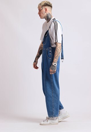 VINTAGE ARIZONA JEANS DENIM DUNGAREES