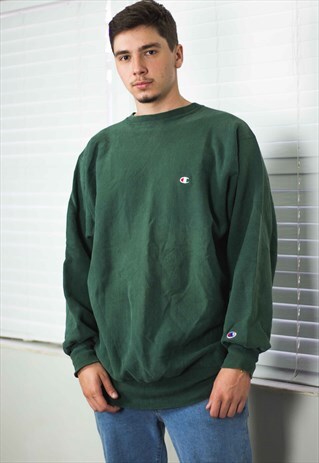 VINTAGE CHAMPION REVERSE WEAVE SWEATSHIRT LOGO 90S XXL 27.7