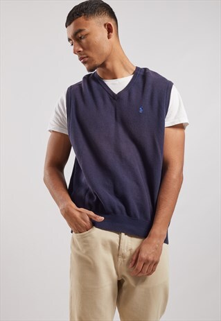 VINTAGE RALPH LAUREN SLEEVELESS JUMPER