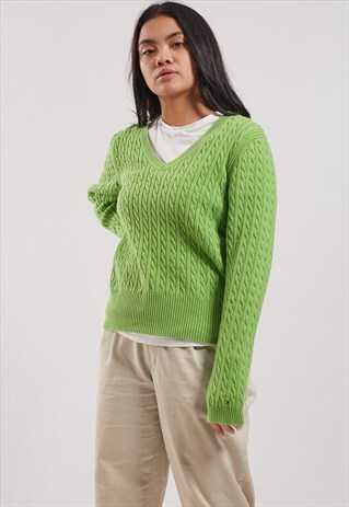 VINTAGE TOMMY HILFIGER V-NECK JUMPER