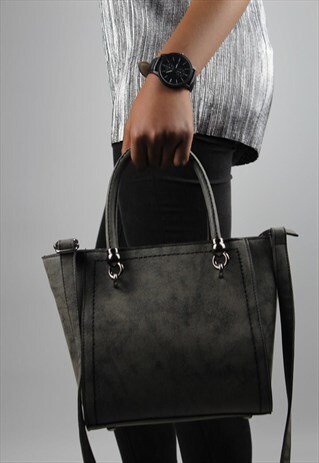 SHOULDER BAG - DEEP GREY