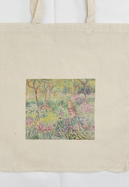 Monet The Artist's Garden Tote Bag