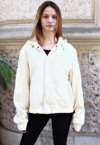 RALPH LAUREN HOODIE BOMBER TRACK TOP '90