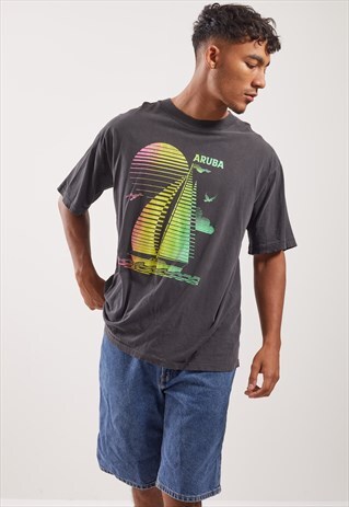 VINTAGE ARUBA GRAPHIC T-SHIRT