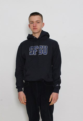 VINTAGE SFSU CHAMPION HOODIE