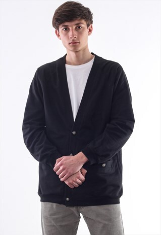 VINTAGE DIESEL JUMPER SWEATER COTTON 90S BLACK
