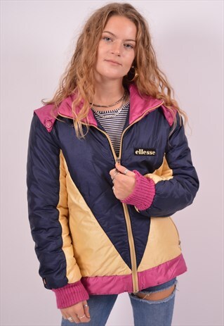 Vintage Ellesse Windbreaker Jacket Multi | Messina Girl | ASOS Marketplace