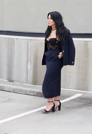 VINTAGE 80'S CHRISTIAN DIOR SUIT