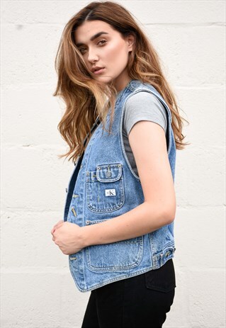 PRISTINE CONDITION CK DENIM WAIST JACKET