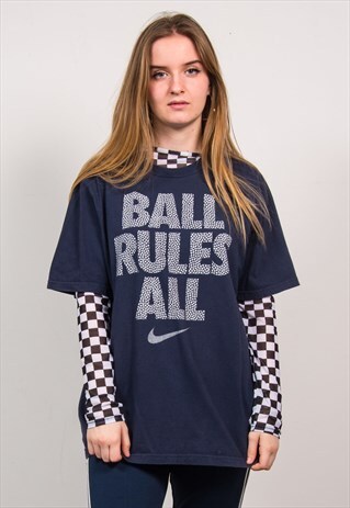 VINTAGE 90'S NIKE SLOGAN T-SHIRT