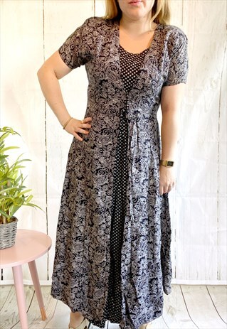 dresses asos marketplace midi daisy boho floral dress