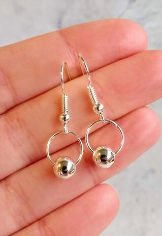 MINI DOOR KNOCKER BEAD DROP EARRINGS