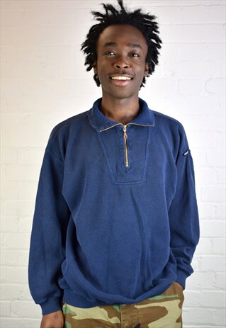 VINTAGE 90'S 1/4 ZIP SWEATSHIRT